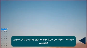الجولة 3.. تعرف على تاريخ مواجهة ليون ومارسيليا في الدوري الفرنسي
